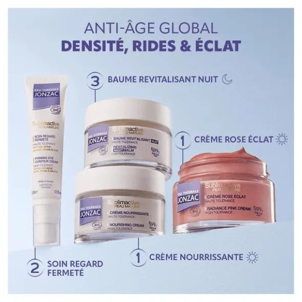 Jonzac Sublimactive Crème Rose éclat Bio