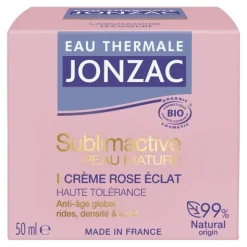 Jonzac Sublimactive Crème Rose éclat Bio