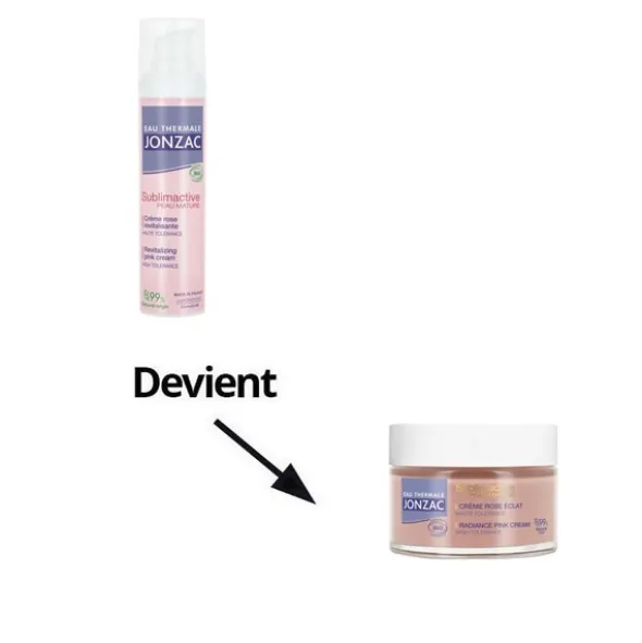 Jonzac Sublimactive Crème Rose éclat Bio