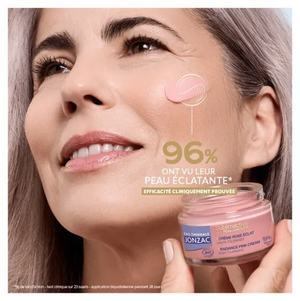 Jonzac Sublimactive Crème Rose éclat Bio