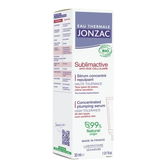 Jonzac Sublimactive Sérum concentré hyaluronique Bio