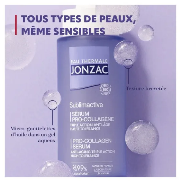 Jonzac Sublimactive Sérum pro collagène bio