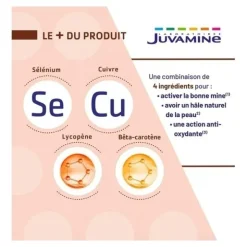 Juvamine Autobronzant gélules