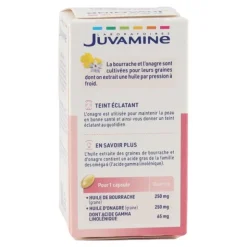 Juvamine Bourrache Onagre capsules