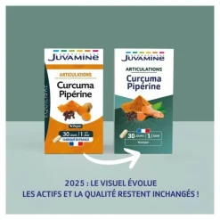 Juvamine Curcuma Pipérine gélules
