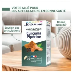Juvamine Curcuma Pipérine gélules
