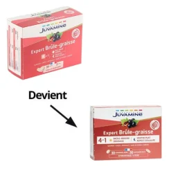 Juvamine Expert Brûle graisse 4 en 1 comprimés
