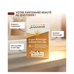 Juvamine Expert Bronzage Sublime anti âge gélule