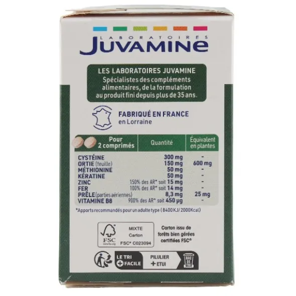 Juvamine Expert Force capillaire comprimés