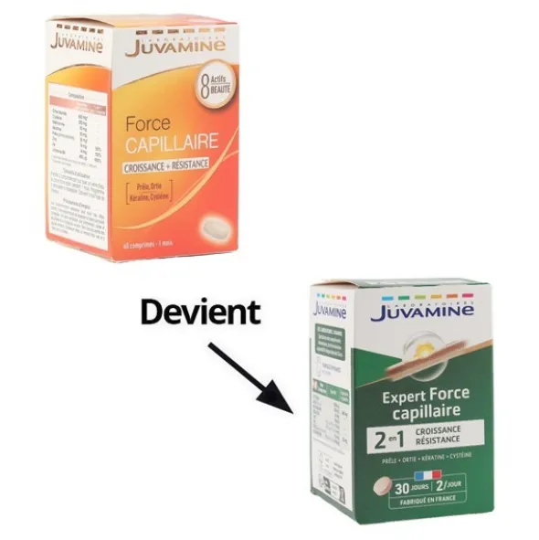 Juvamine Expert Force capillaire comprimés