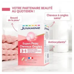 Juvamine Expert Peau Cheveux Ongles gélules