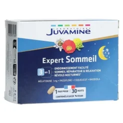 Juvamine Expert Sommeil 3 en 1 comprimés