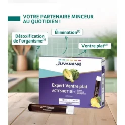 Juvamine Expert Ventre plat Acti Shot unidoses