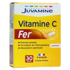 Juvamine Fer + vitamine C gélule