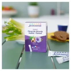 Juvamine Fibres de chicorée Inuline Fenouil sticks