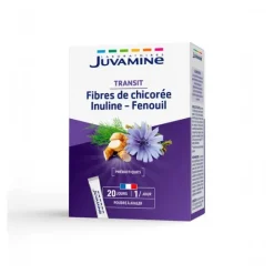 Juvamine Fibres de chicorée Inuline Fenouil sticks