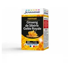 Juvamine Ginseng de Sibérie Gelée royale gélules