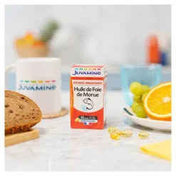 Juvamine Huile de foie de morue capsules