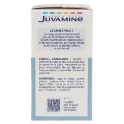Juvamine Lutéine Myrtille comprimés