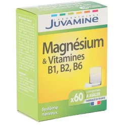 Juvamine Magnésium et vitamines B1, B2, B6 comprimés