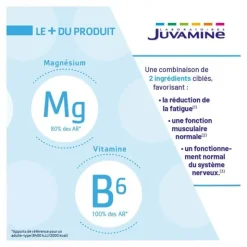Juvamine Magnésium marin + Vitamine B6 comprimés