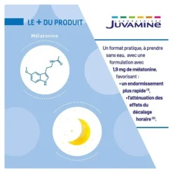 Juvamine Mélatonine Flash comprimé 1,9mg