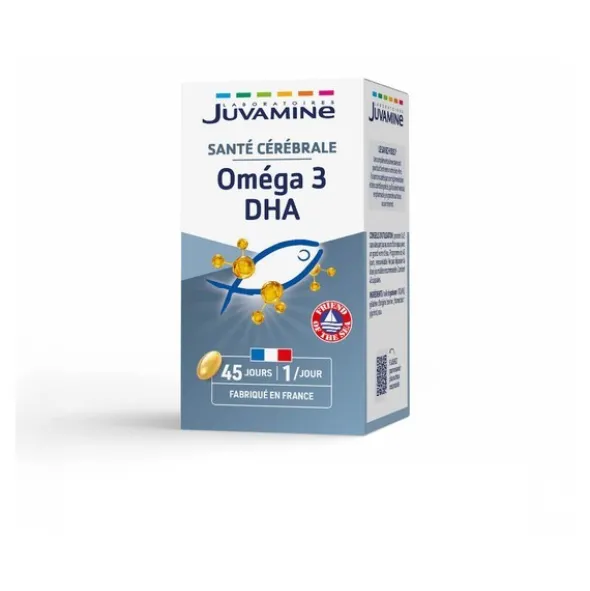 Juvamine Oméga 3 DHA capsules