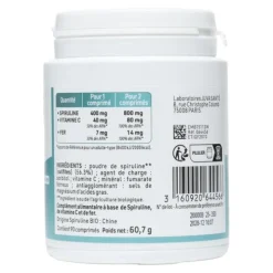 Juvamine Spiruline comprimés