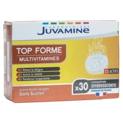 Juvamine Top forme Multivitamines effervescent sans sucre