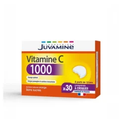 Juvamine Vitamine C 1000 comprimés à croquer