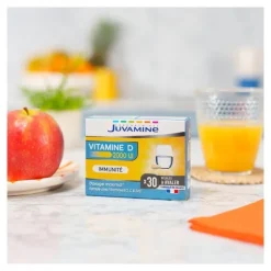 Juvamine Vitamine D 2000 UI gélules