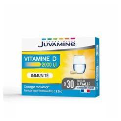Juvamine Vitamine D 2000 UI gélules