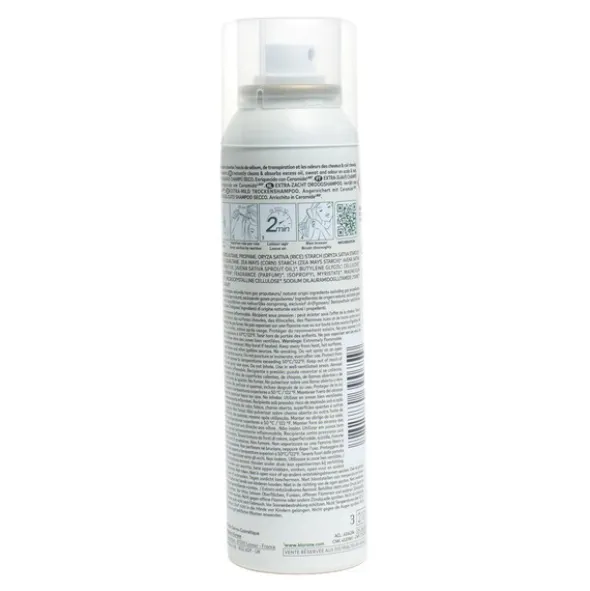 Klorane shampooing sec au lait d'avoine