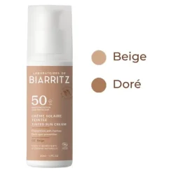 Laboratoires de Biarritz crème solaire teintée bio SPF 50
