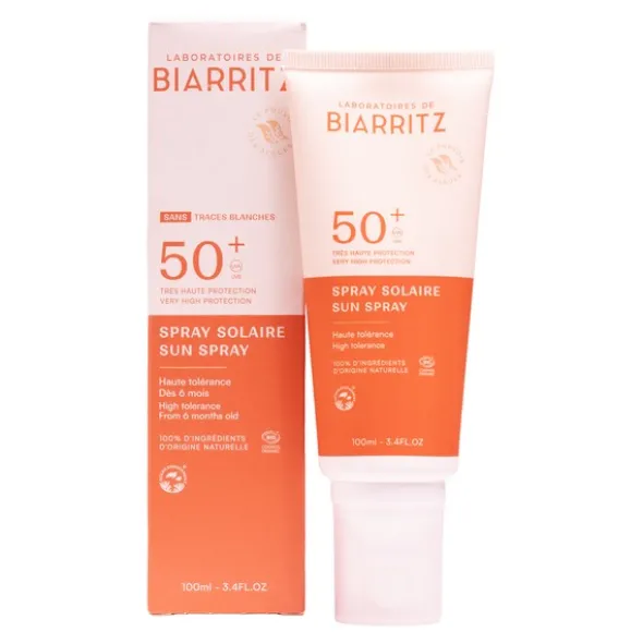 Laboratoires de Biarritz Spray solaire SPF 50+ Bio