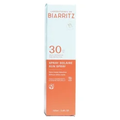 Laboratoires de Biarritz spray solaire bio SPF 30