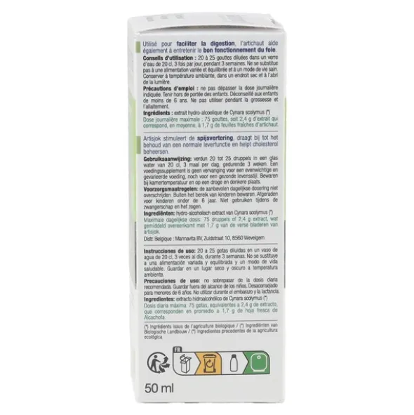 Ladrôme extrait de plante fraîche Bio Artichaut