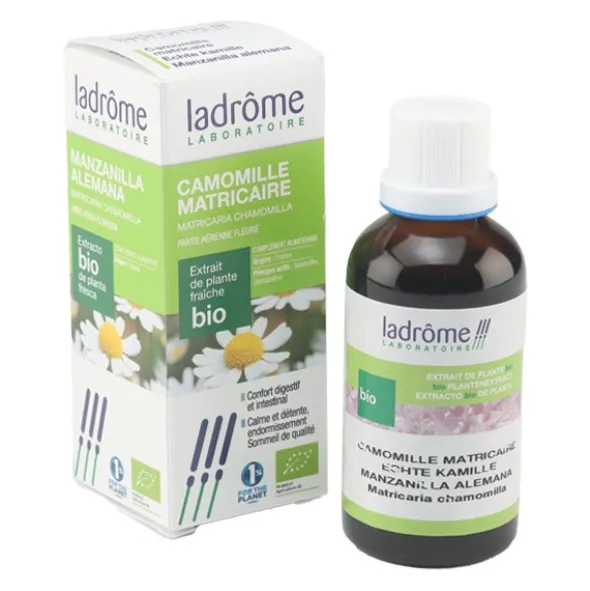 Ladrôme extrait de plante fraîche Bio Camomille matricaire