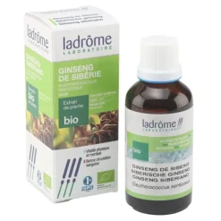 Ladrôme extrait de plante fraîche bio ginseng de Sibérie