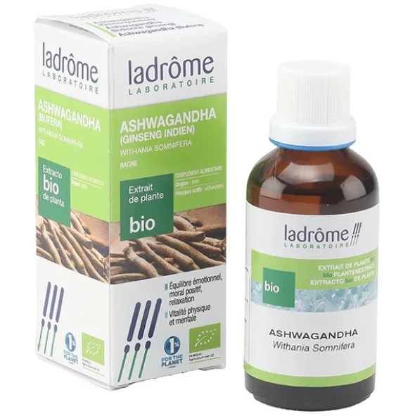 Ladrôme extrait de plante fraîche Bio Ashwagandha