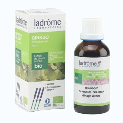 Ladrôme extrait de plante fraîche Bio Ginkgo