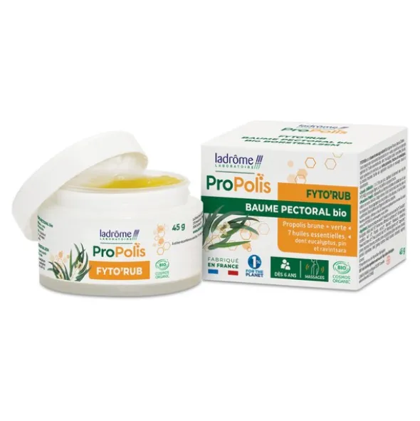 Ladrome Fyto Rub Propolis Baume pectoral bio