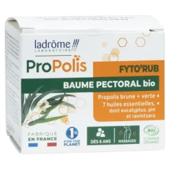 Ladrome Fyto Rub Propolis Baume pectoral bio