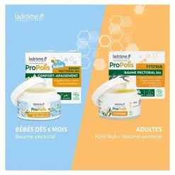 Ladrome Fyto Rub Propolis Baume pectoral bio