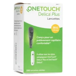 Lancettes One Touch Delica Plus