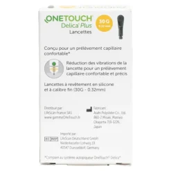 Lancettes One Touch Delica Plus