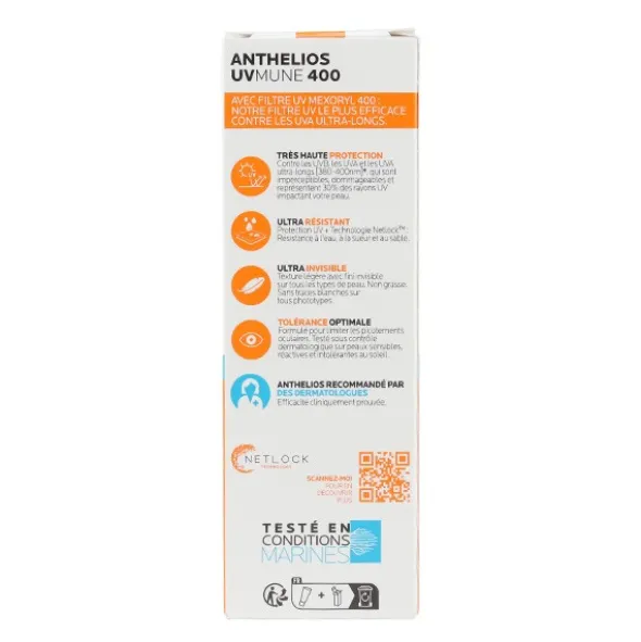La Roche Posay Anthelios UVMune 400 crème solaire visage SPF 50+