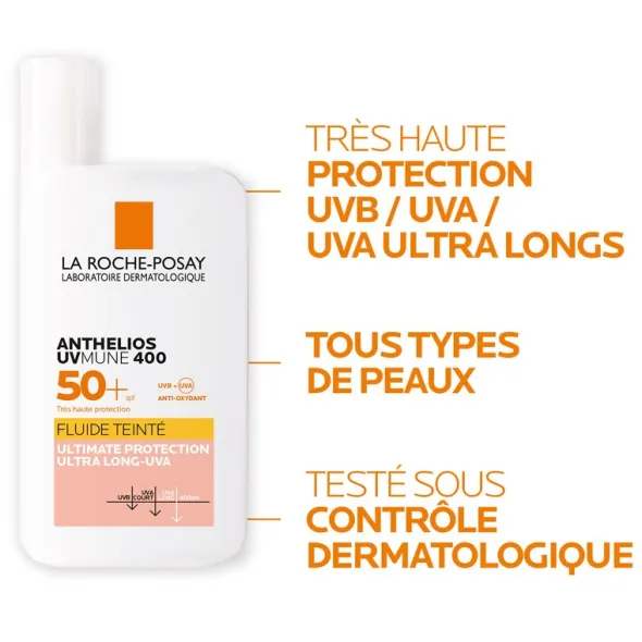 La Roche Posay Anthelios UVMune fluide solaire teinté SPF 50+