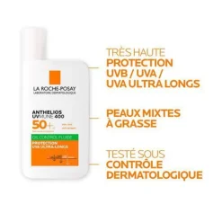 La Roche Posay Anthelios UVMune 400 Fluide Oil Control SPF 50+
