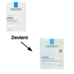 La Roche Posay Lipikar pain surgras anti dessèchement